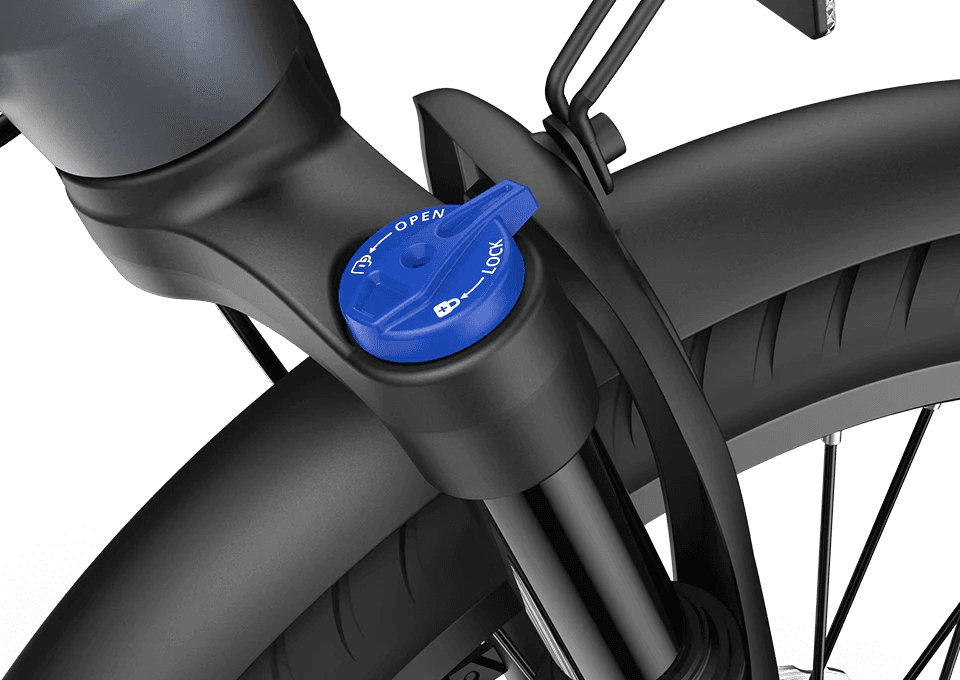 ADO Air 20 Pro - faltbares E‑Bike mit Riemen