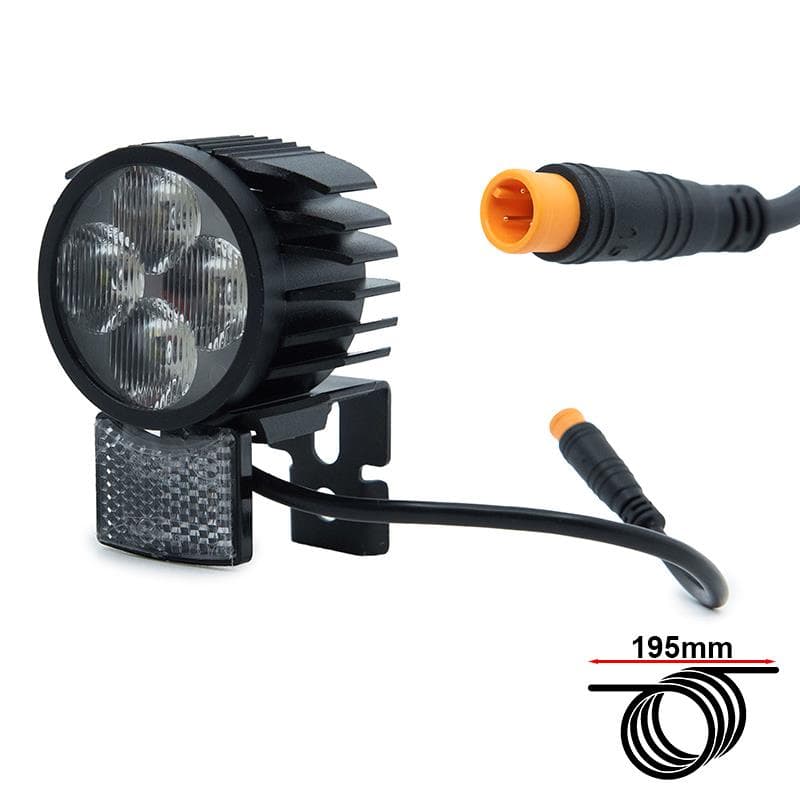 LED Scheinwerfer mit Hupe D-032 30-72V für Smartgyro