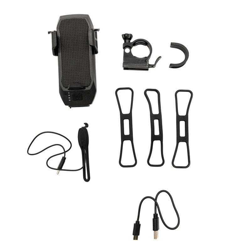 EWS009 Handyhalter mit Powerbank, Lautsprecher und Licht