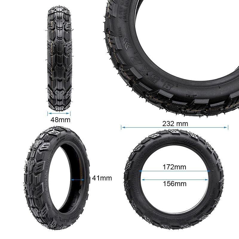 Reifen schlauchlos offroad 8,5x2-6,1 [Ewheel]