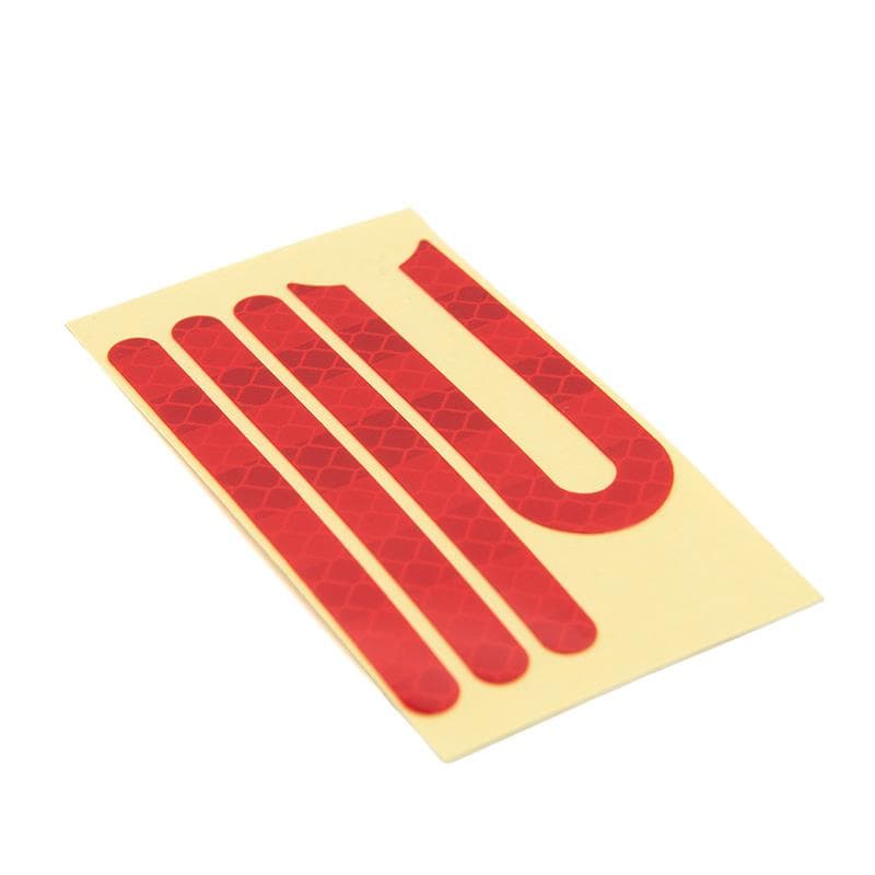 Roter Reflektoraufkleber für Xiaomi Katzenauge - 10 Stk