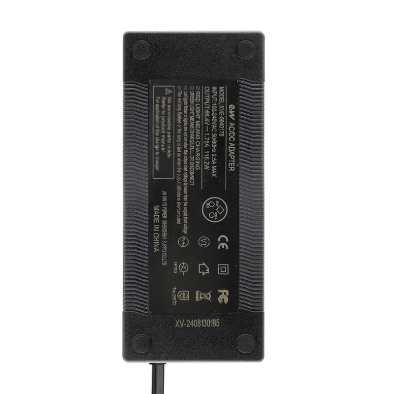 Premium Ladegerät 60V (Ausgang 66,4V) 2A Anschluss LP16 für Dualtron [Ewheel]