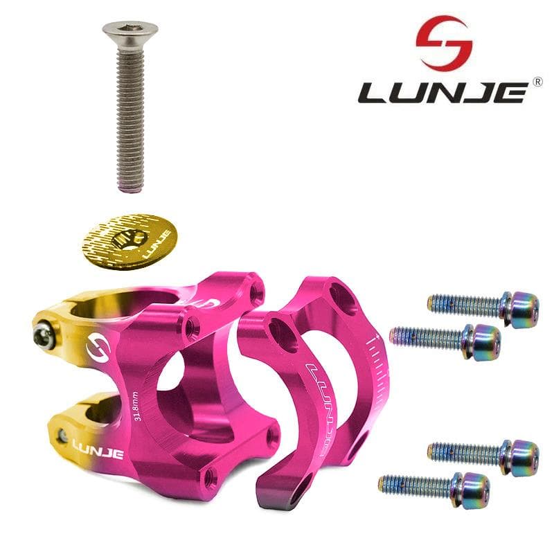 Lenker-Vorbau 31,8mm EWPM-003 rosa-gelb