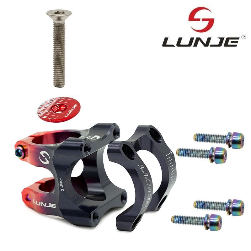 Vorbau für 31,8mm Lenker EWPM-003 schwarz-rot