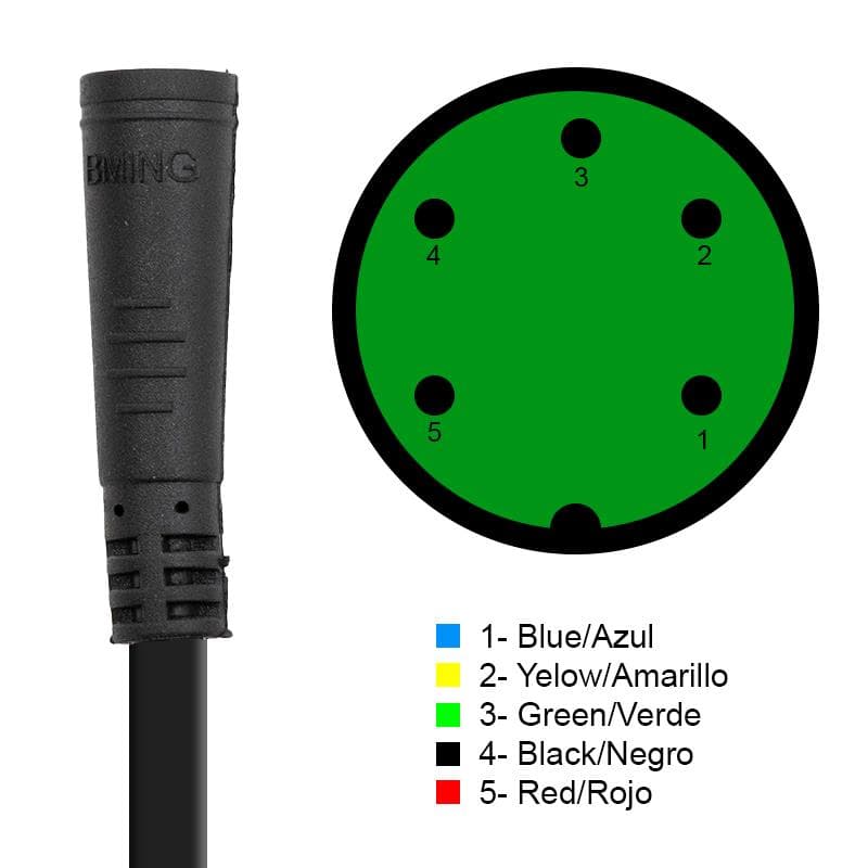 Kabel Verbindung Bildschirm-Controller Kukirin G2 pro Version 2024