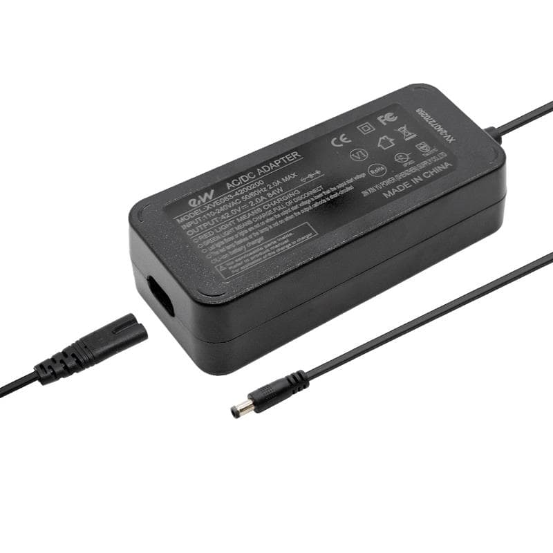 Premium-Ladegerät 36V (Ausgang 42V) 2A DC 5 5mm Stecker