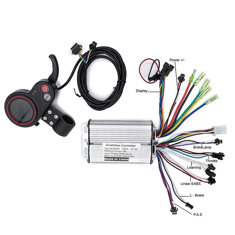 Elektronik Kit GT100 36/48V 18A 350W