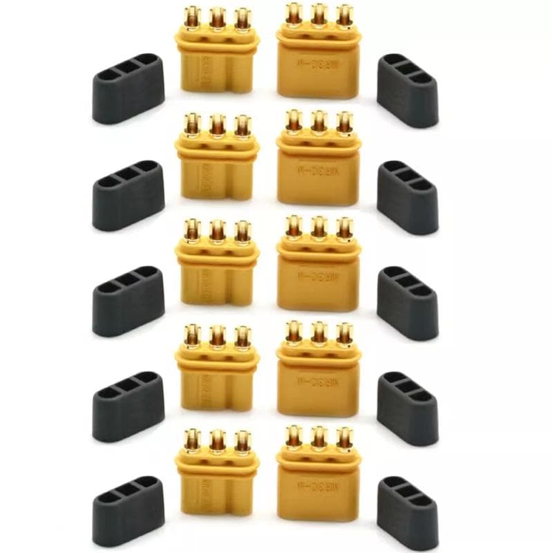 MR30 Amass Stecker mit Schutz - 5M/5F