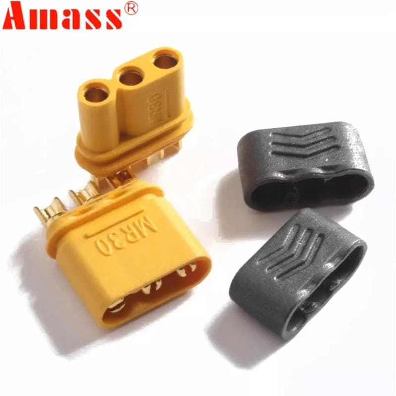MR30 Amass Stecker mit Schutz - 5M/5F