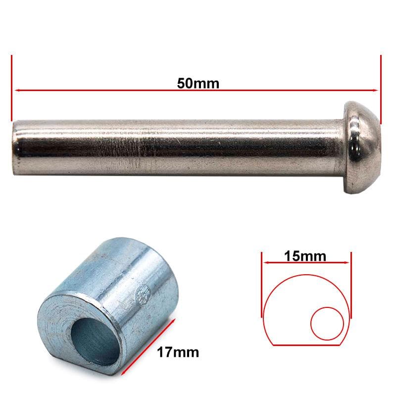 Befestigungsstift 8/M6x50mm für Xiaomi Masten erste Versionen 1S, Essential, Pro2