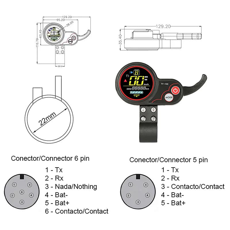 Elektronik-KIT TF-100 48V 25A 800W