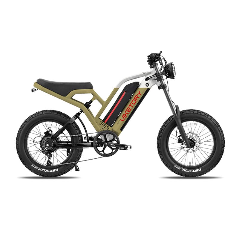 COMMANDO E-Bike FATBIKE Militärgrün