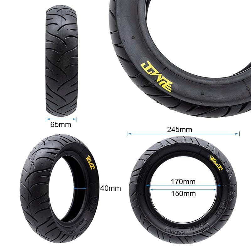 Tubeless Radialreifen E-Fire 75/250-6 (10x3-6) [PMT]