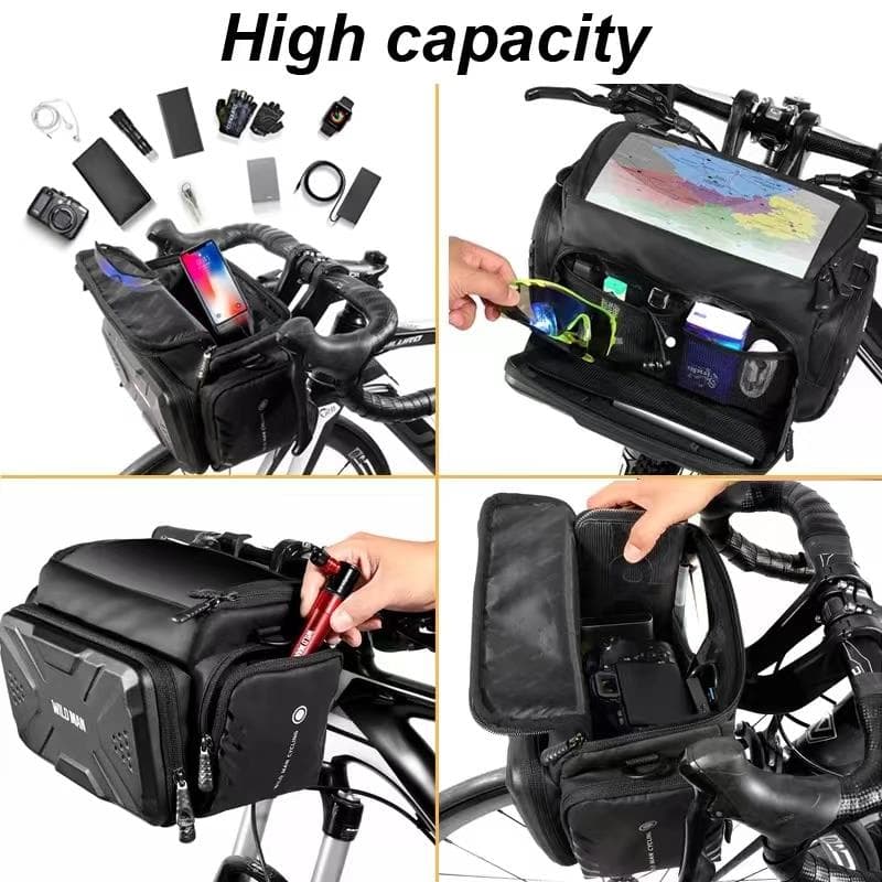 Wasserdichte Tasche 4L mit Halterung [Wild Man]