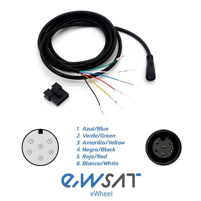 Kabelbusanzeige/Steuerung Wasserdicht 8mm zu SM - 1/1 1,8M