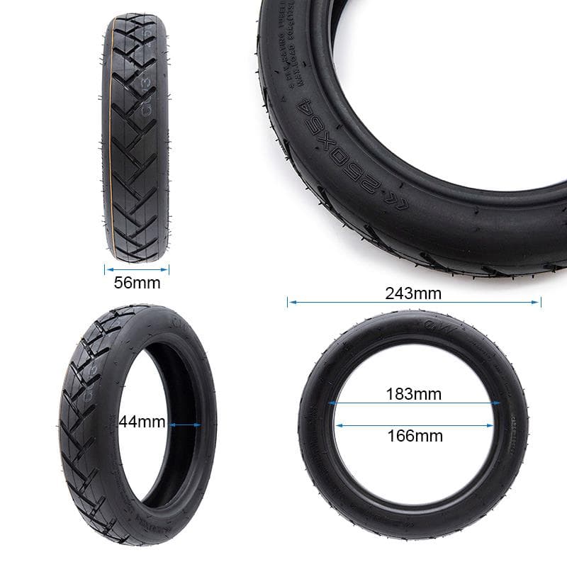 Schlauchloser Reifen 250x54 für Xiaomi Mi4 [Ewheel]