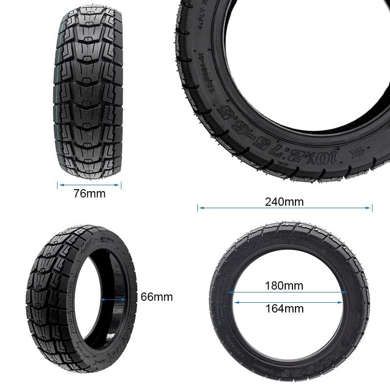 Schlauchloser Offroad-Reifen 10x2,75-6,5 [Ewheel] Neu GEL