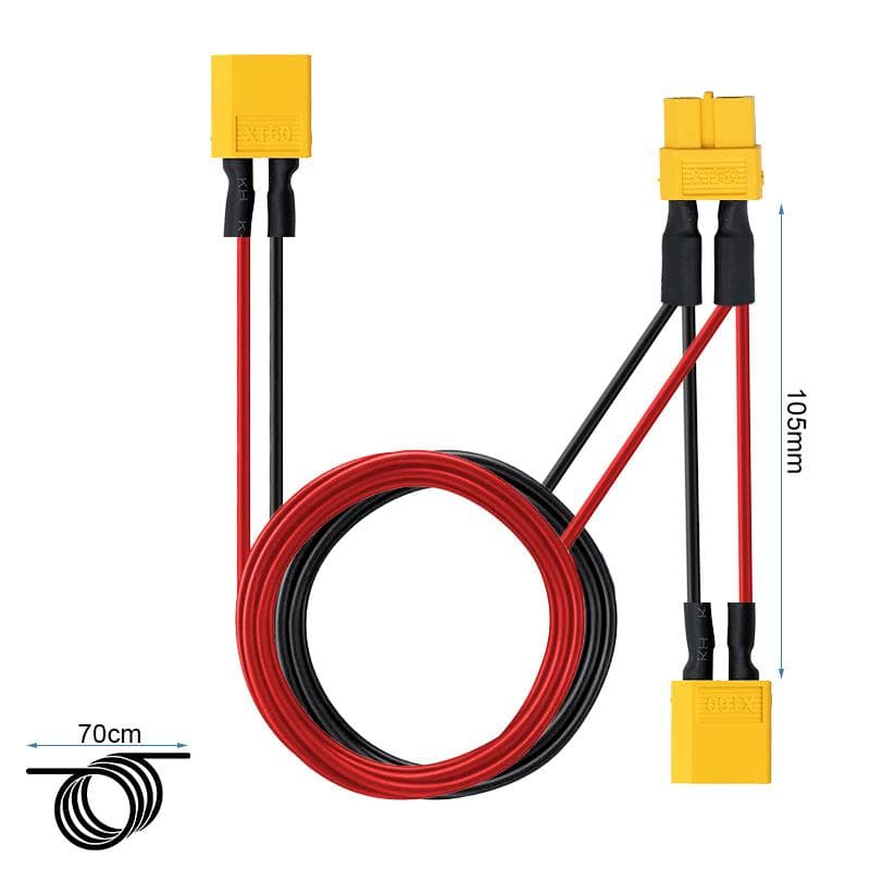 Paralleles Verbindungskabel XT60 zu XT60