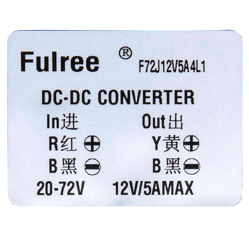 DC 20-72V auf 12V 5A Wandler [Fulree]