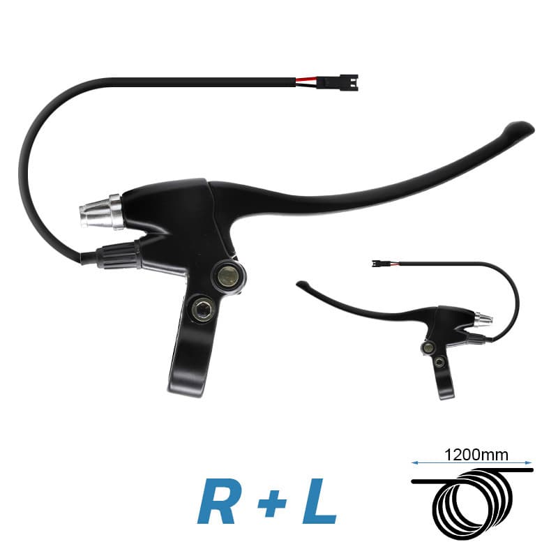 Bremshebel mit Sensor und Einsteller R und L - SM Stecker 1,2M