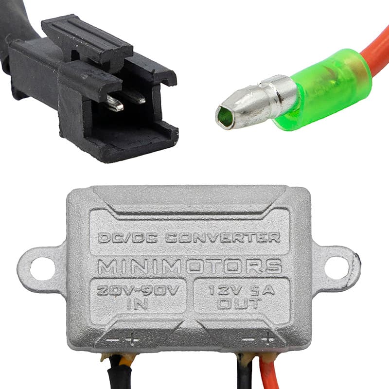 DC 20-90V zu 12V 5A Konverter original [Minimotors]