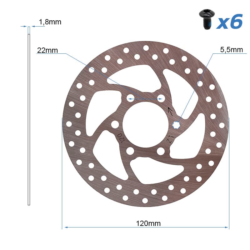 Bremsscheibe Niu KQi3