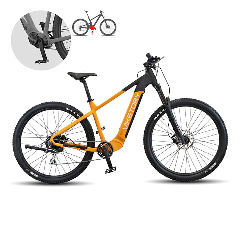 ROKTAR +Plus E-Bike MTB Orange/Schwarz