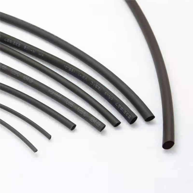 Schrumpfschlauch Schwarz für Kabel - 2mm x 200M