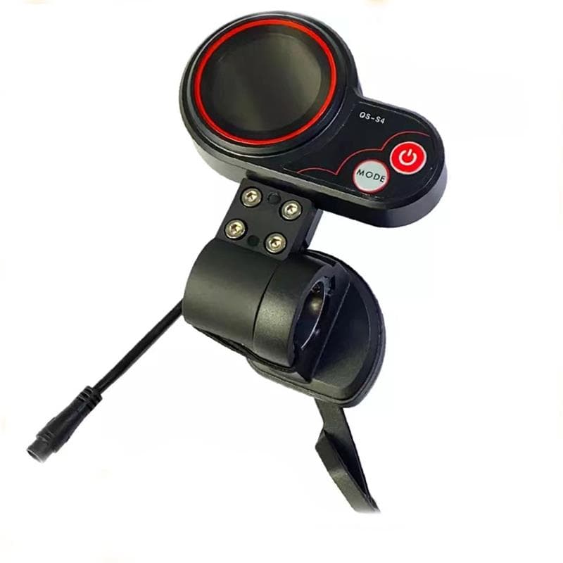 Display QS-S4 6 pin mit Daumengashebel