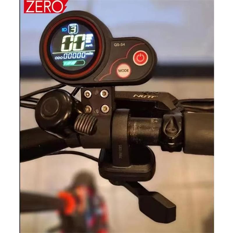 Display QS-S4 6 pin mit Daumengashebel