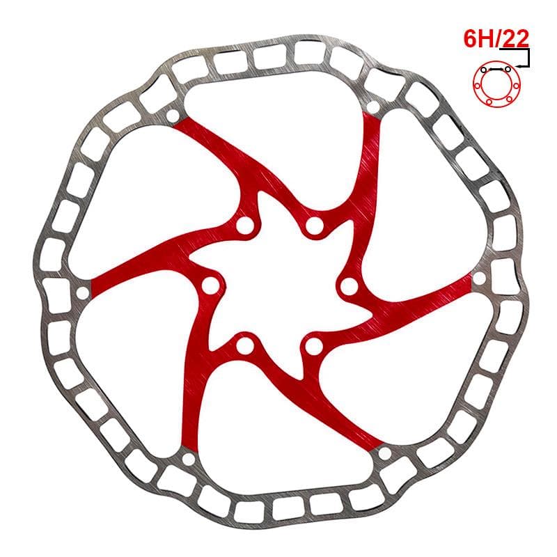 Bremsscheibe EWD001 140mm 6H rot