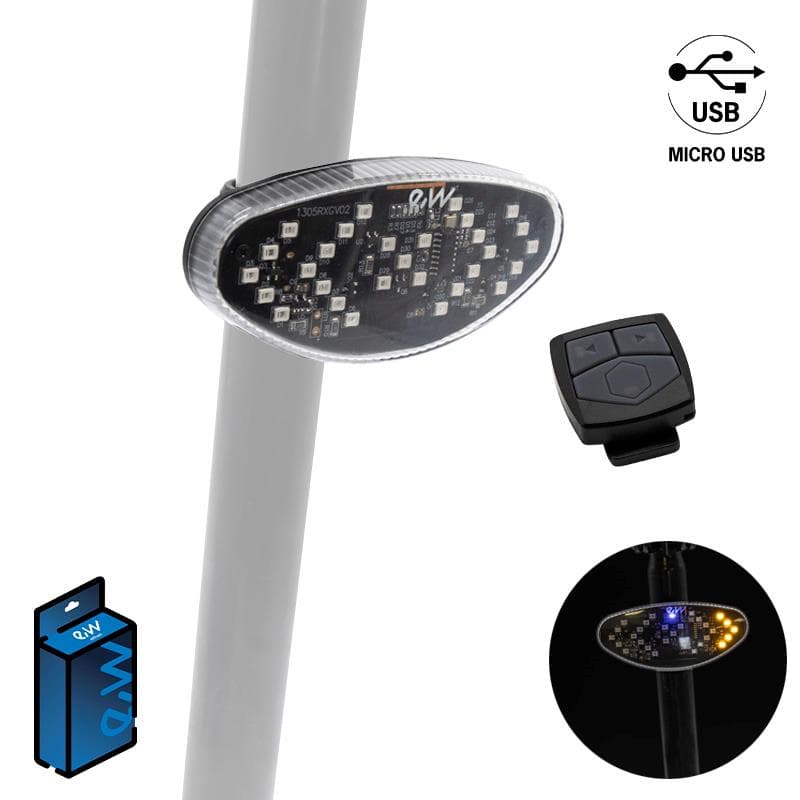 Wiederaufladbares Rücklicht mit Bluetooth EWI001