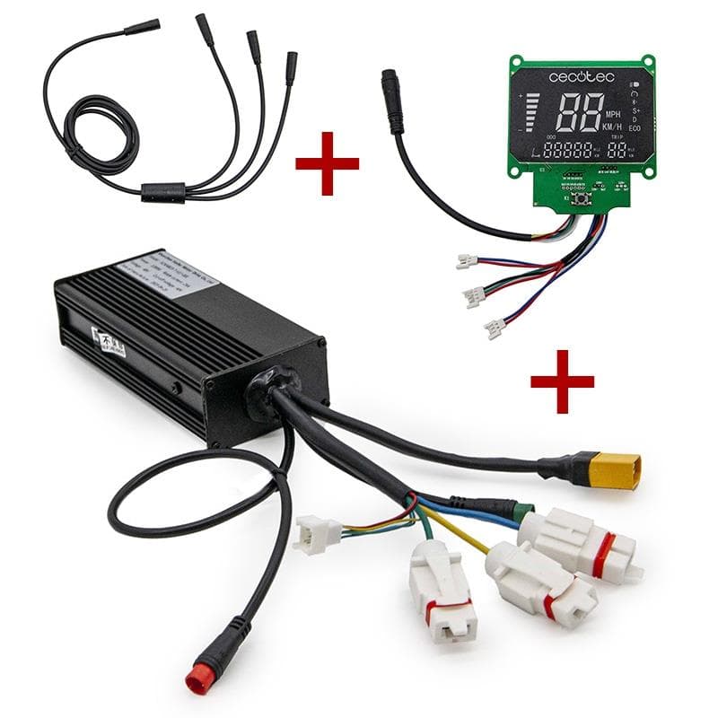 KC4 Elektronik Kit 48V 25A 1200W für Cecotec Bongo Z (XT90 Stecker) [Cecotec]
