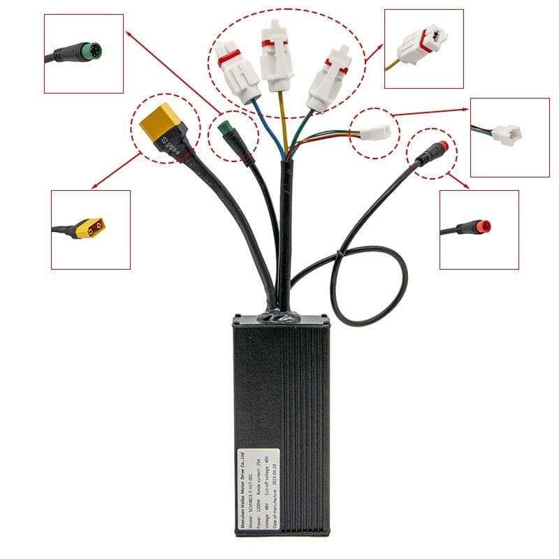KC4 Elektronik Kit 48V 25A 1200W für Cecotec Bongo Z (XT90 Stecker) [Cecotec]
