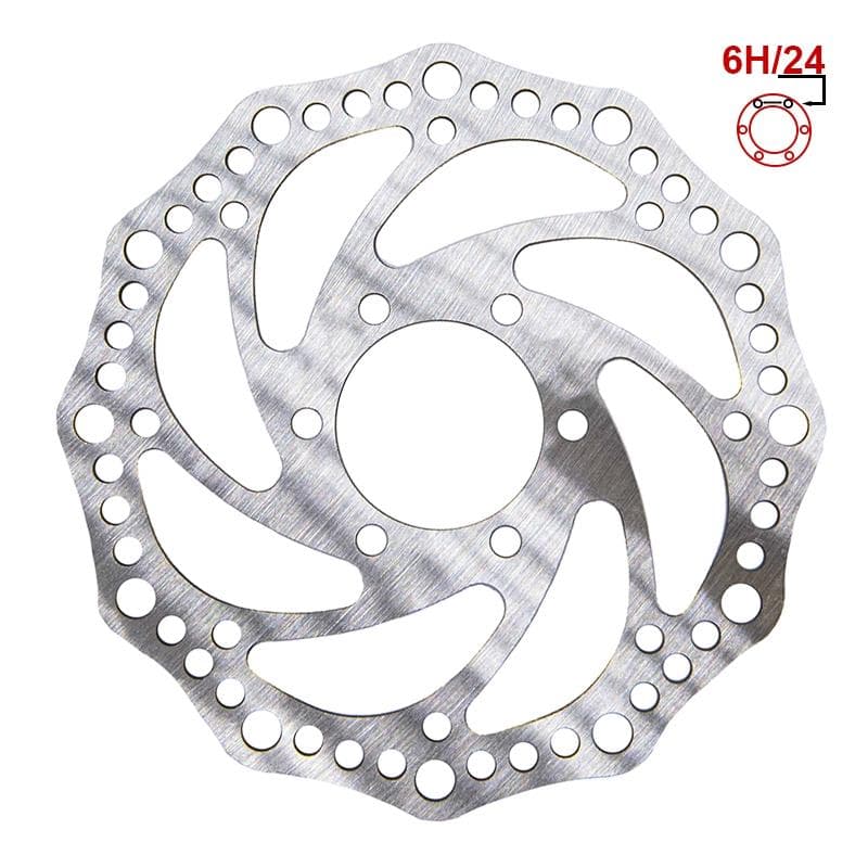 Bremsscheibe R6,2 140mm 6H silber - 48mm