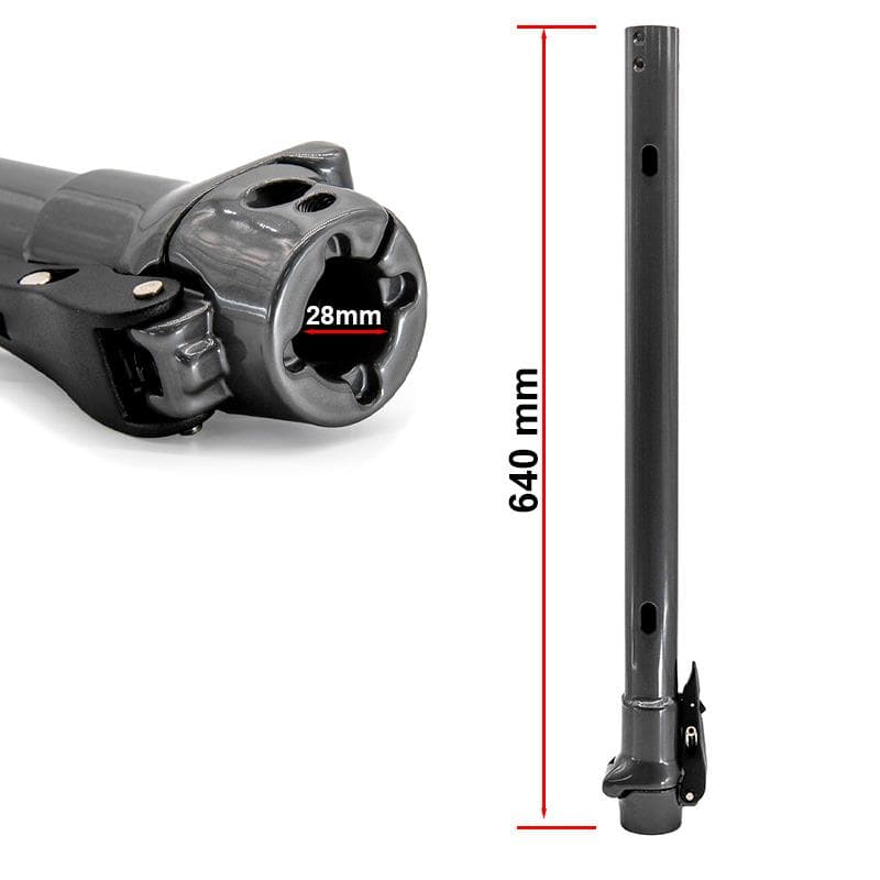 Grauer Mast für Smartgyro K2