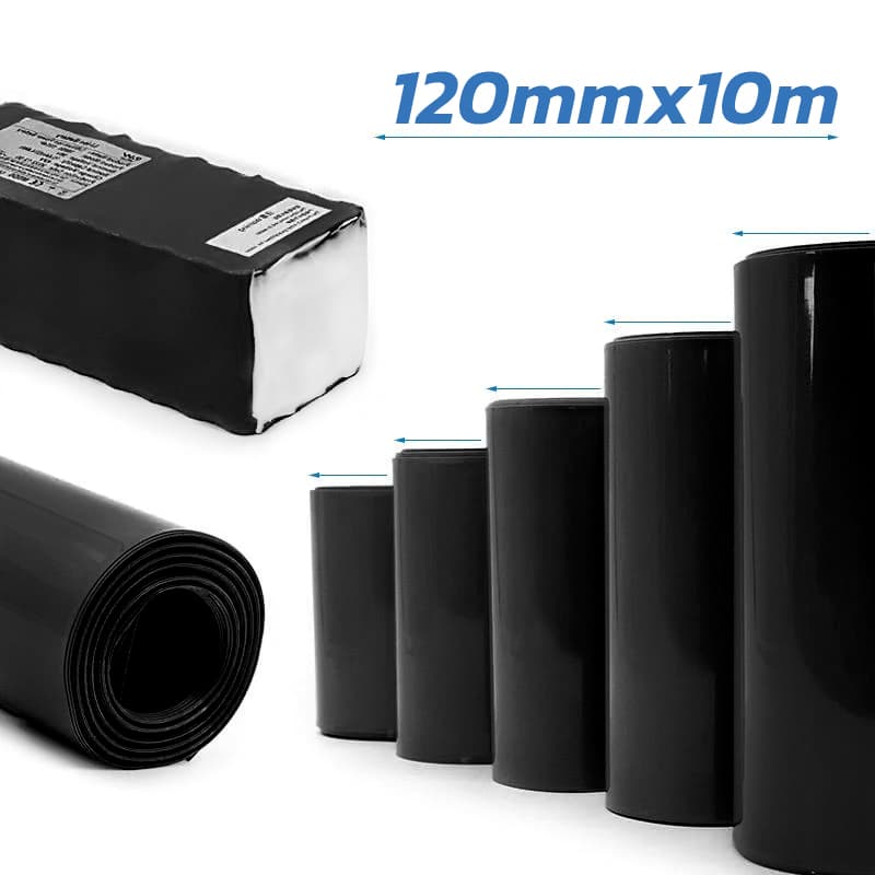 Schrumpfschlauch schwarz 120m 10M