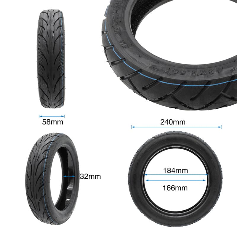 Tubeless-Reifen 10x2,125-6,5 mit GEL [Yuanxing]
