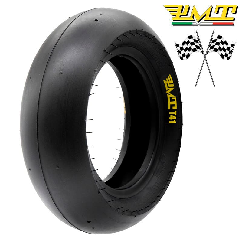 Neumatico tubeless radial 90/65R6.5"- T41 slick [PMT]