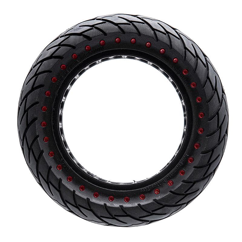 Ultraleicht Vollrad 10x2,5-6,1/B34 - rote Punkte Nedong