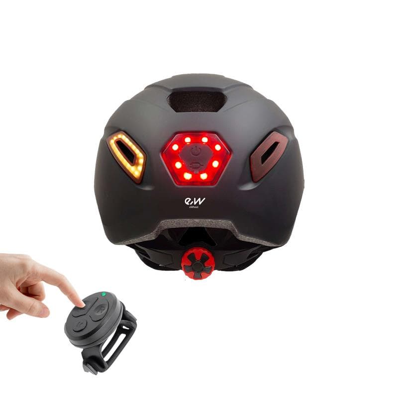 CP02 Helm mit schwarzem Blinker Einheitsgröße