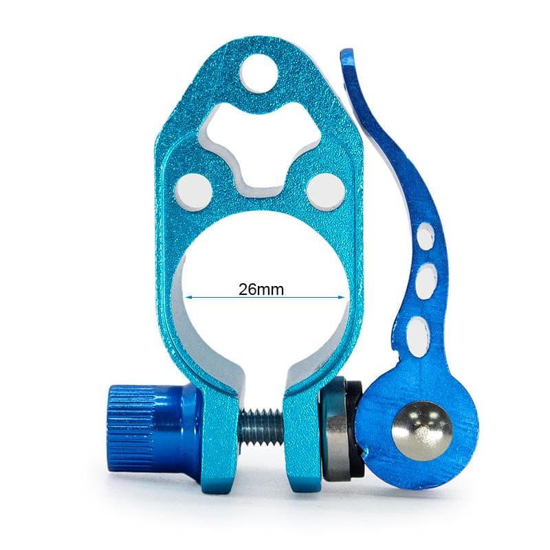 Blaue Sattelstütze für Smartgyro