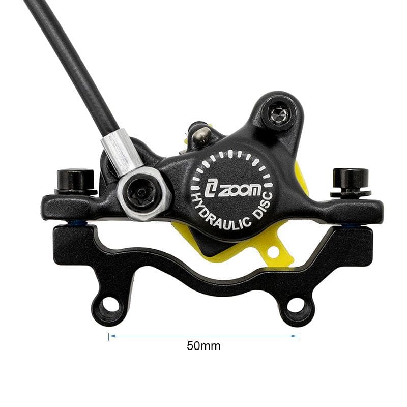 Vordere hydraulische schwarze Bremszange ZOOM CR3 links