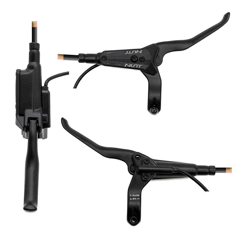 Bausatz 2 Schwarze hydraulische Bremse A5-D Vorne [Nutt]
