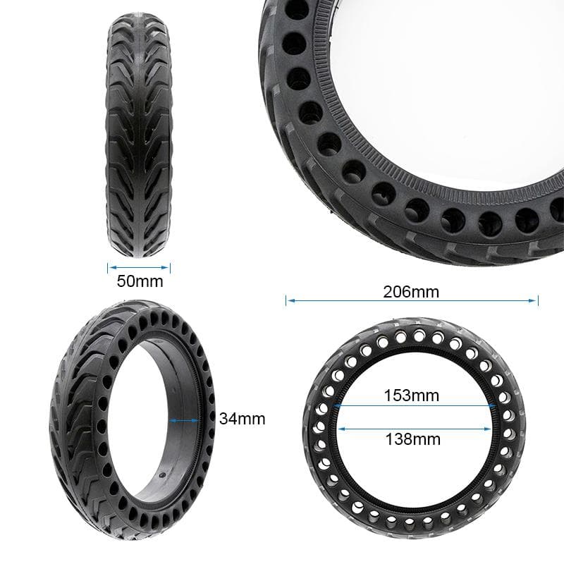Gelochtes Vollrad 8,5x2-6,1/B34 - [Nedong]
