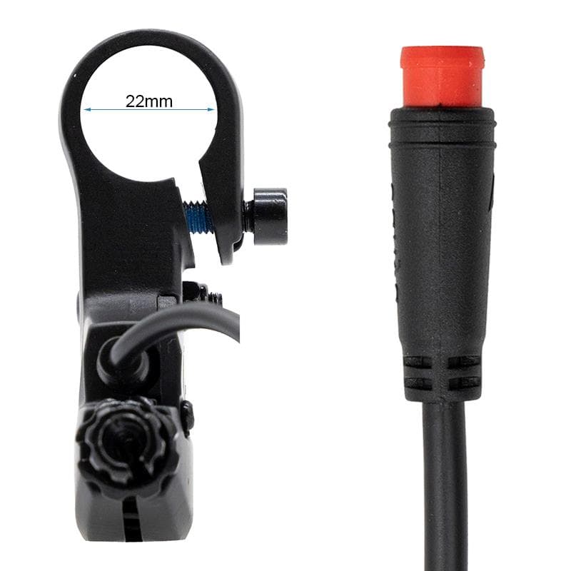 Bremshebel mit Sensor und Spannvorrichtung R und L - Wasserdichter Stecker