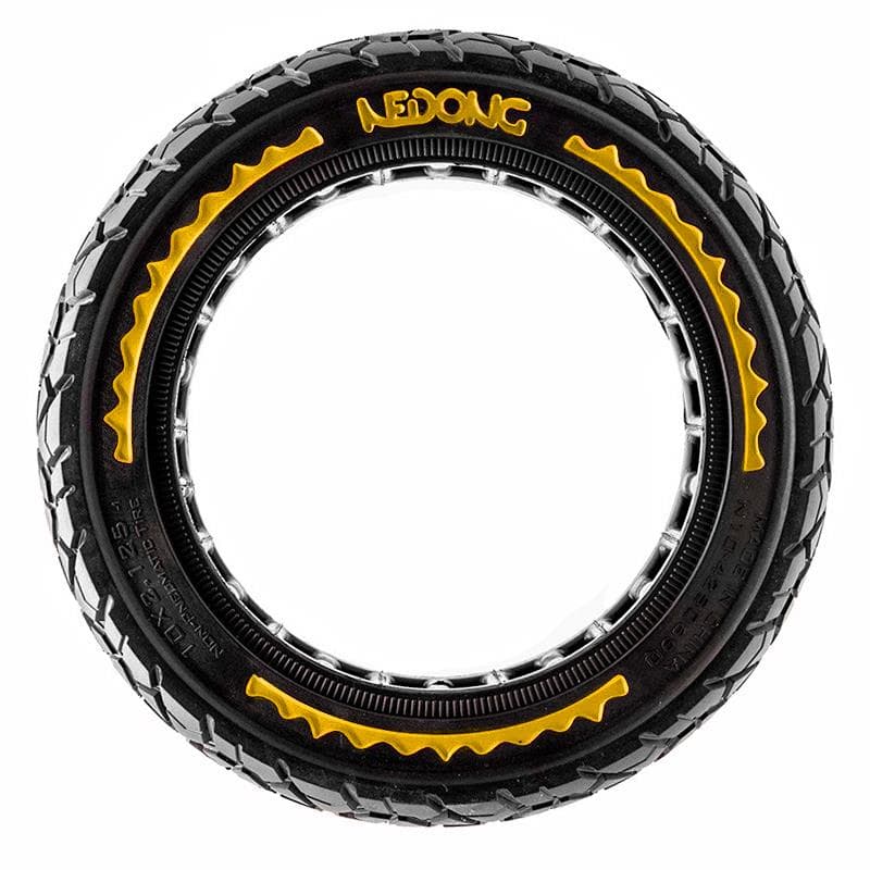 Ultraleichtes Offroad-Vollrad 10x2,125-6,5/B44 - gelb [Nedong]