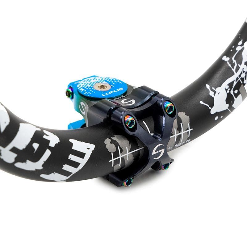 Vorbau für 31,8 mm Lenker EWPM-002 schwarz-blau