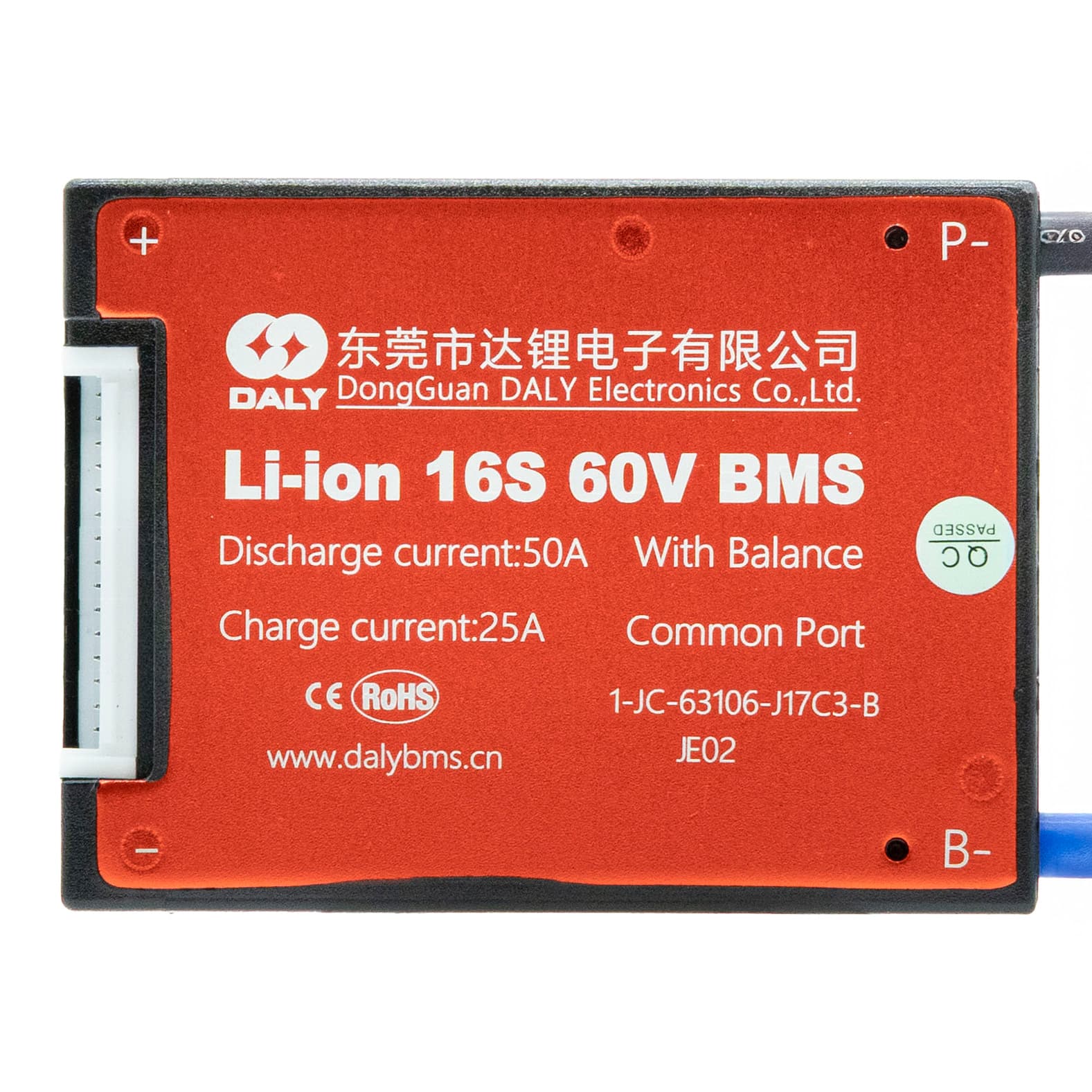 BMS 16S 60V 50A [DALY]