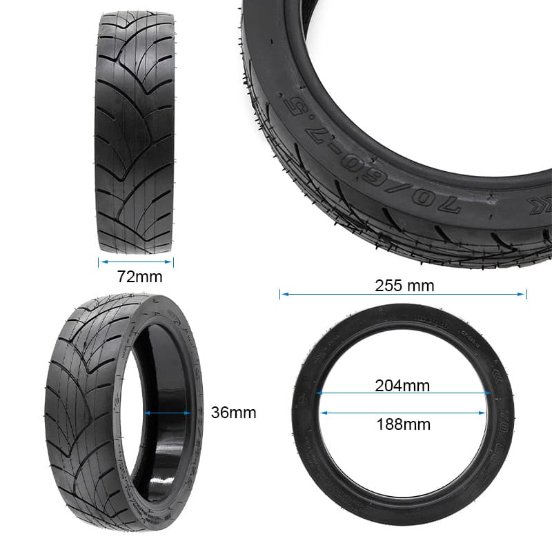 Schlauchloser Reifen 70/60-7,5 EWHEEL PANTHERURBAN NEW GEL